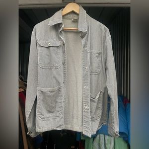 Vintage Pointer Stripe Work Jacket Sz M